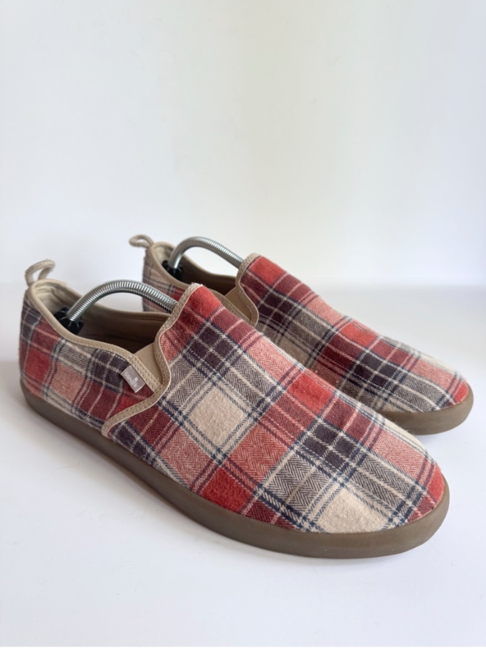 Sanuk Range Plaid Loafer Size 12
